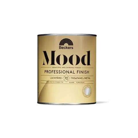 Beckers Mood Pro Finish 70 Lackfärg Trygg betalning